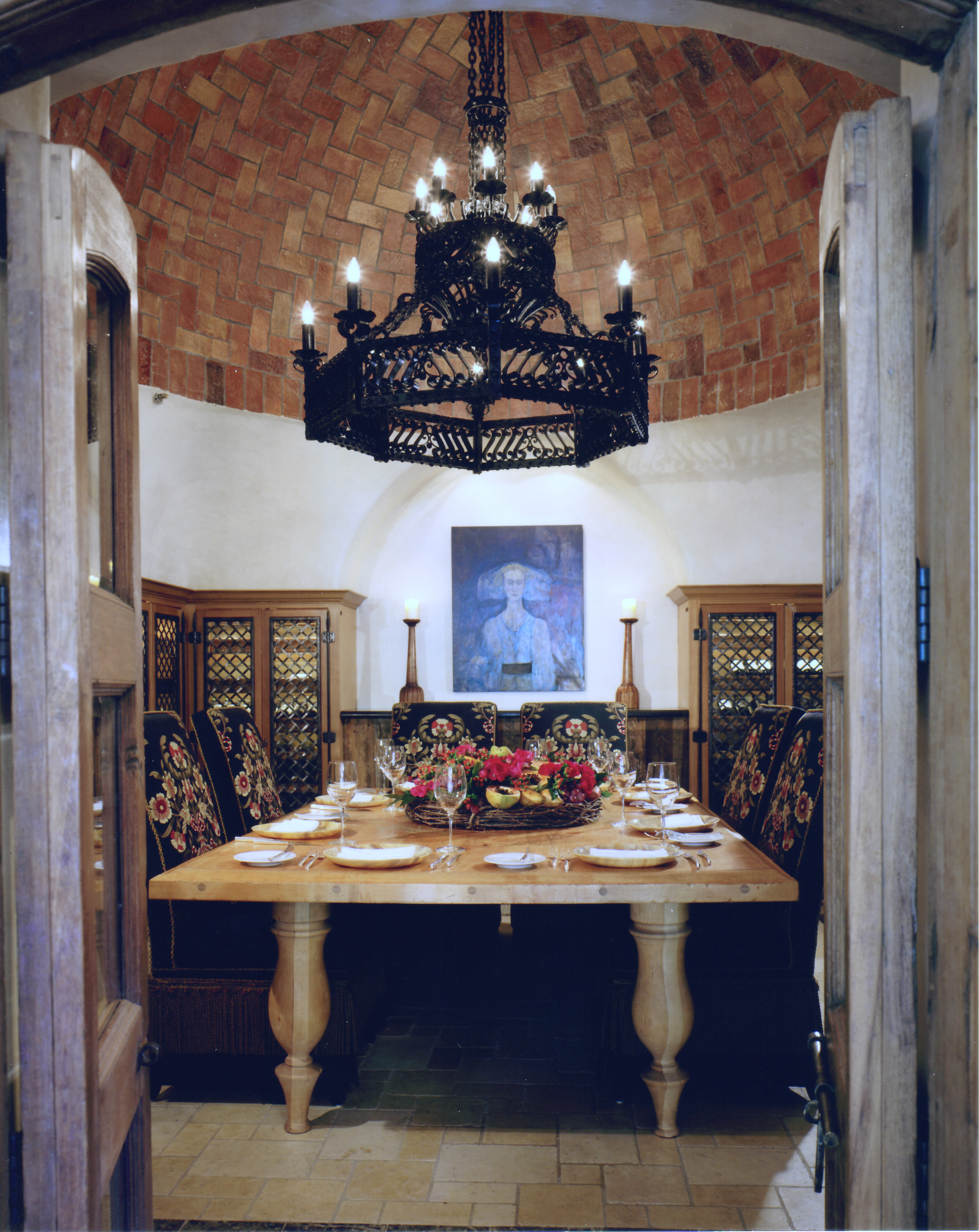 Taos Wine Cellar Table